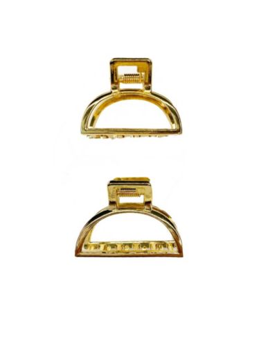 Набор зажимов для волос из 2 штук, Pretty Gold