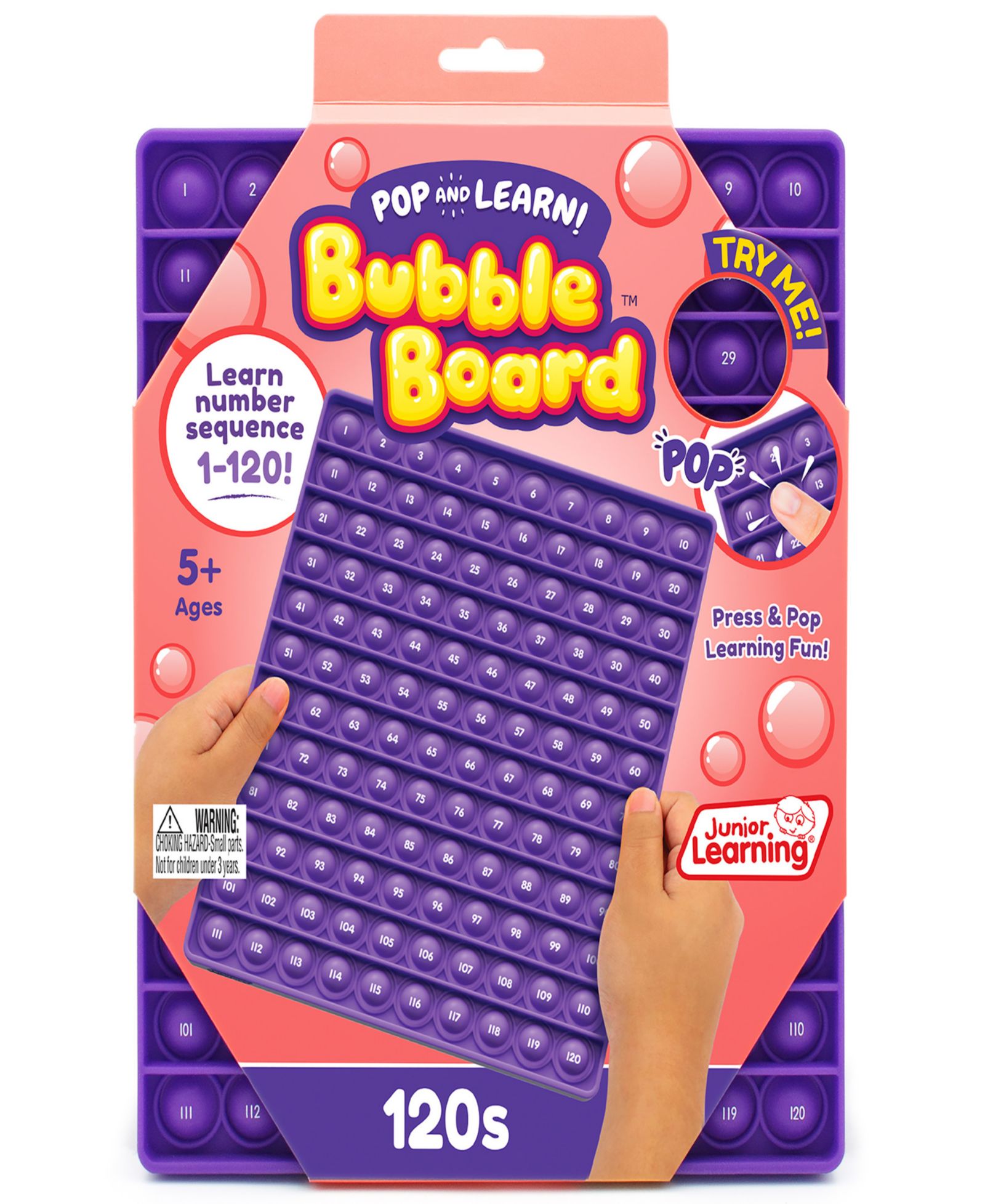 Доска для пузырей Pop Learn Bubble Board, 120 шт