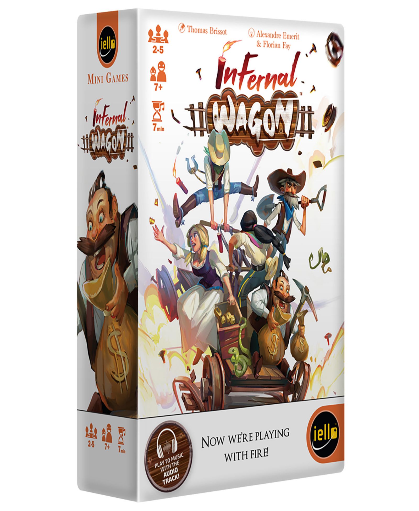 IELLO IELLO Infernal Wagon настольная игра для вечеринок