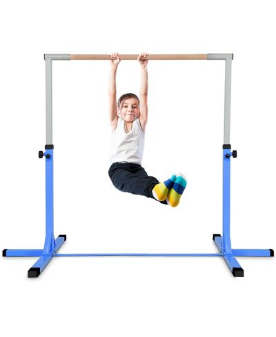 Стальная горизонтальная перекладина для гимнастики Costway Adjustable Steel Horizontal Training Bar Gymnastics