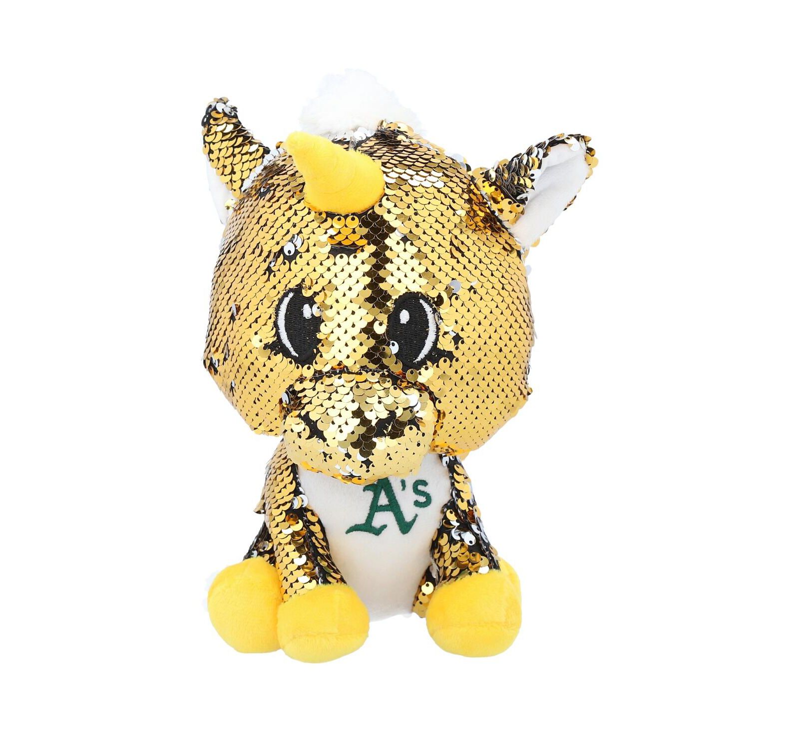 FOCO Мягкая игрушка единорог Oakland Athletics 9'' Sequin