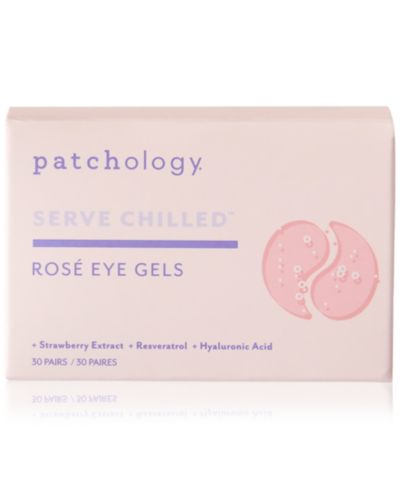 Patchology Serve Chilled Rosé Eye Gels, 30 pairs