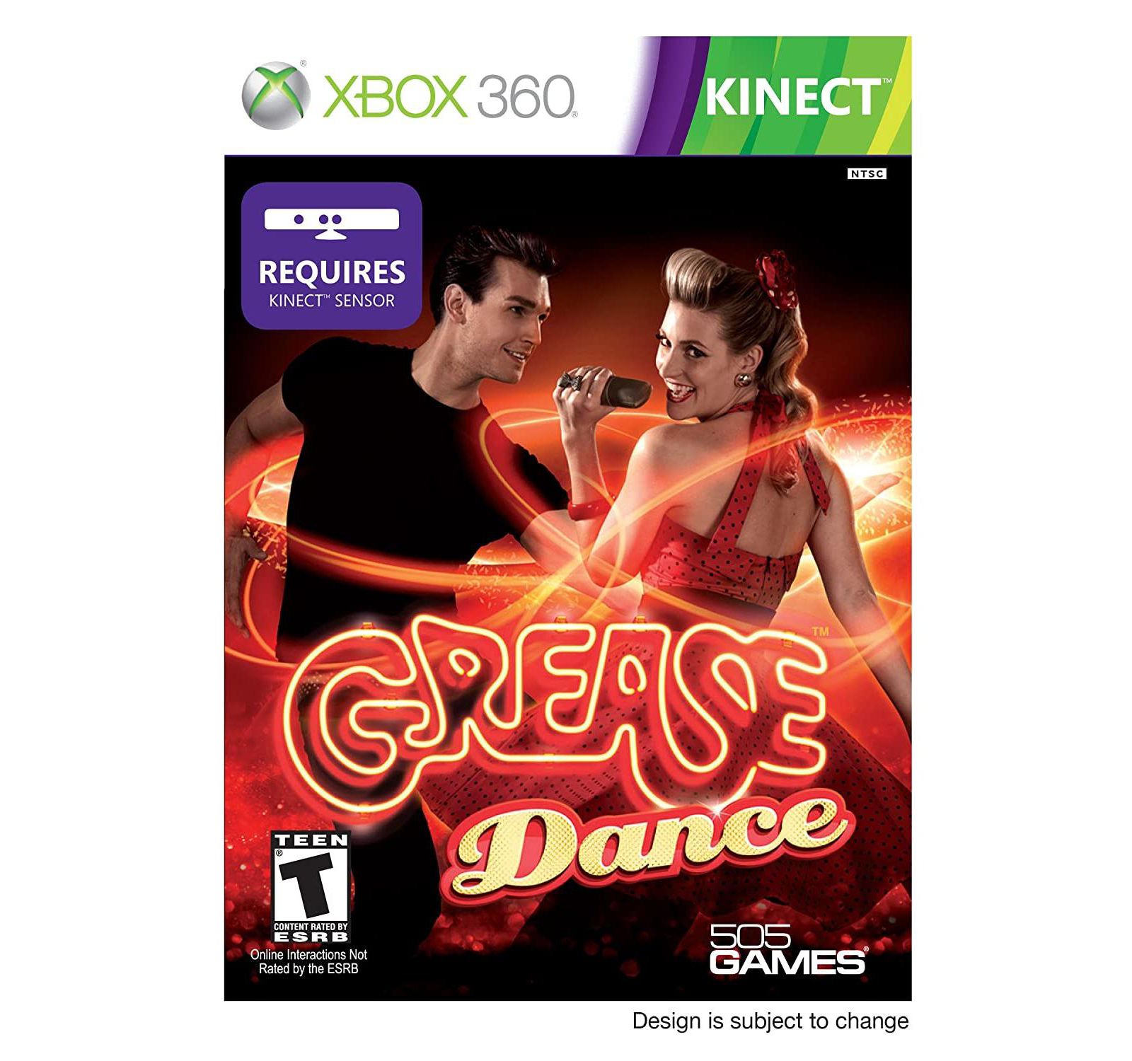 Grease Kinect™ Sensor Party Game Xbox 360