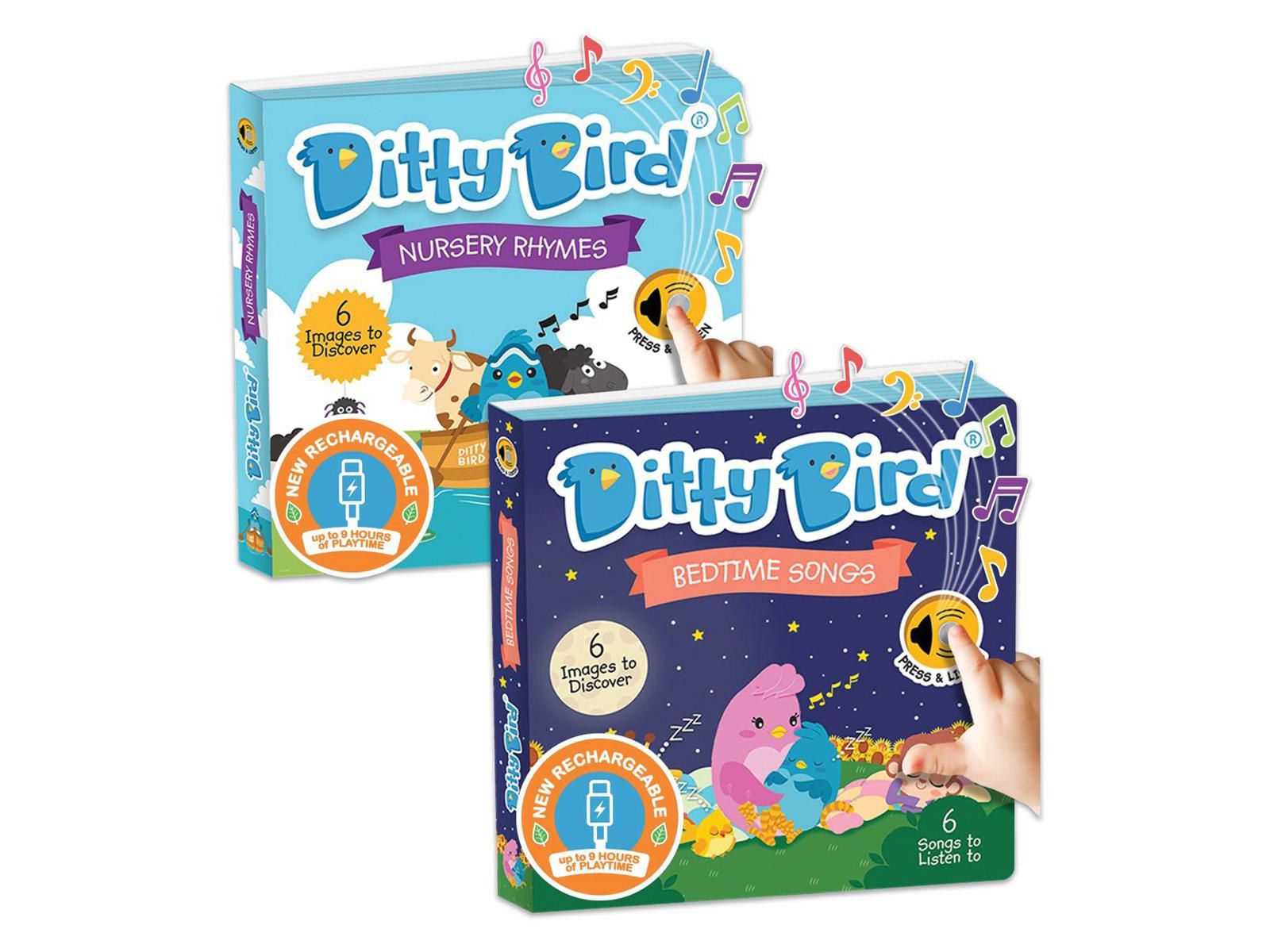 Набор из 2 книг Ditty Bird со сказками на ночь