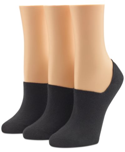 Hue Women's 3-Pk. Arch Hug No-Show Liner Socks U23201