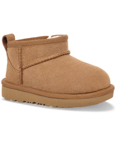 UGG® Toddler Classic Ultra Mini Round Toe Booties