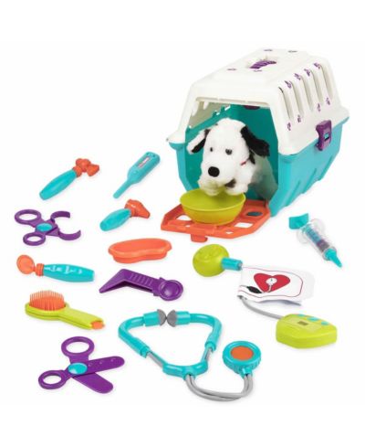 Набор ветеринара Battat Pretend Play Vet Kit - 16 Pieces