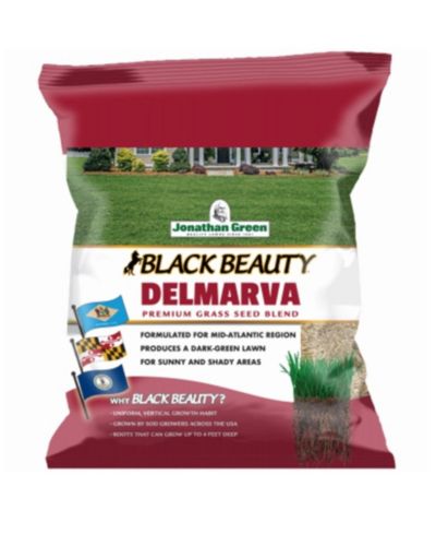 Семена травы Jonathan Green Black Beauty Delmarva Mix, 25 Lb