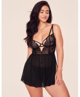 Комплект нижнего белья Adore Me Plus Size Rae Unlined Babydoll и G-String