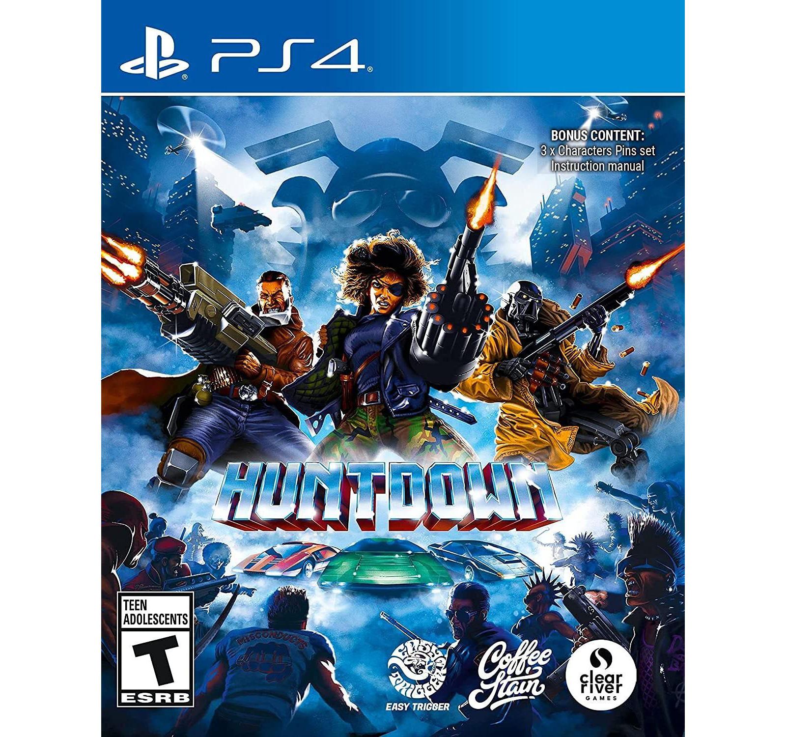 Huntdown стандартное издание для PlayStation 4