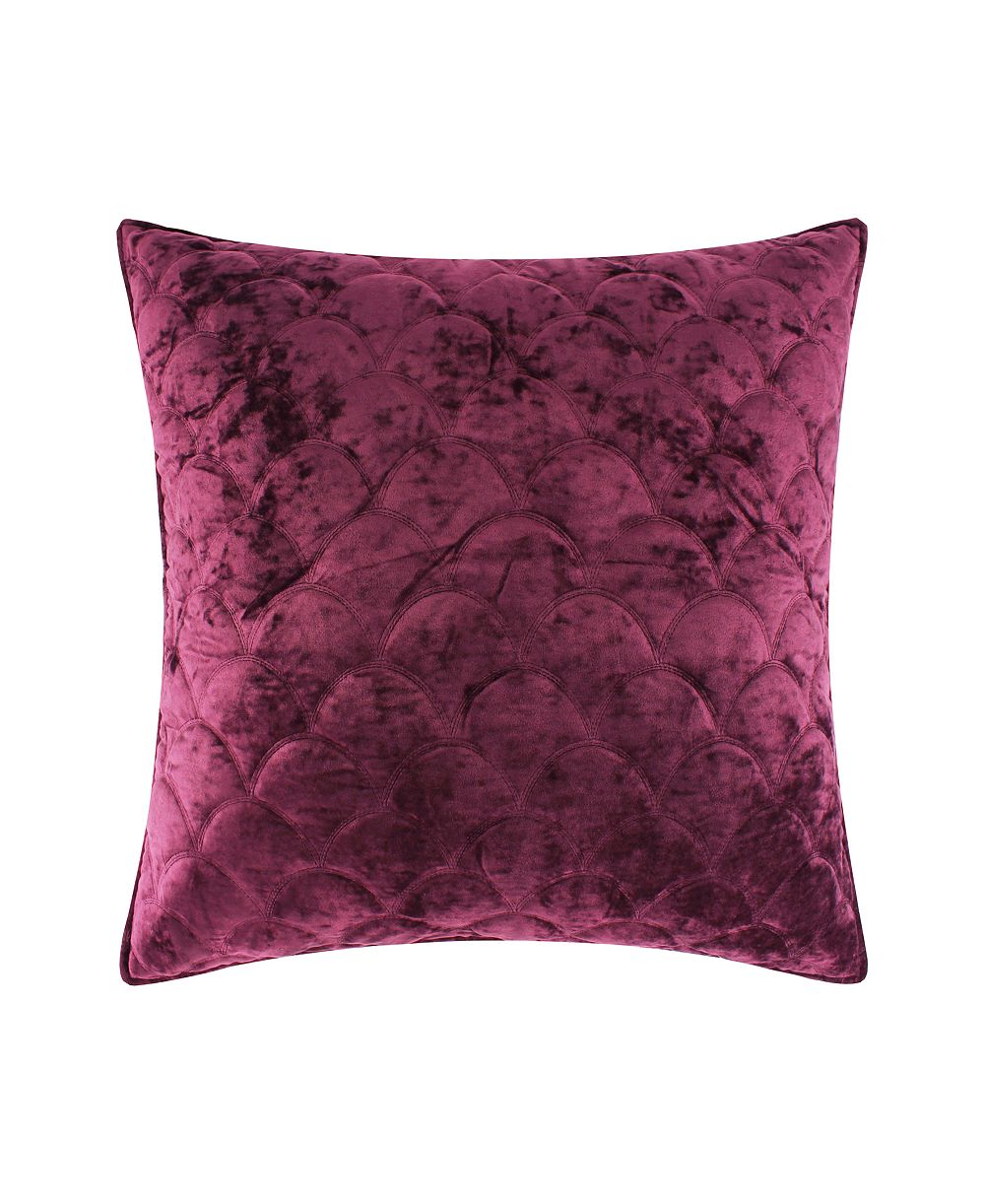 Levtex Home Empire Velvet Plum Sham, European