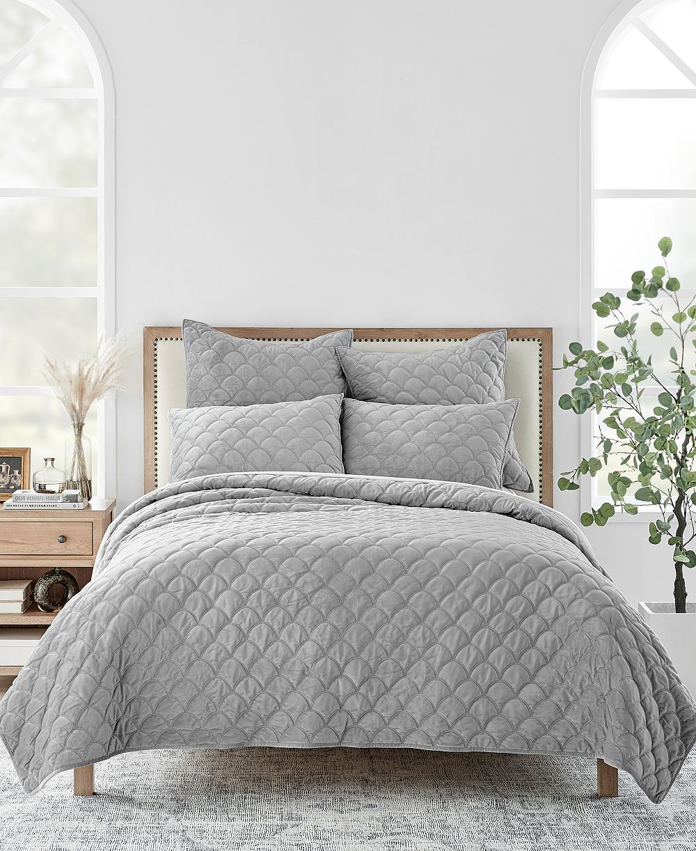 Levtex Home Velvet 3-Pc. Quilt Set, King
