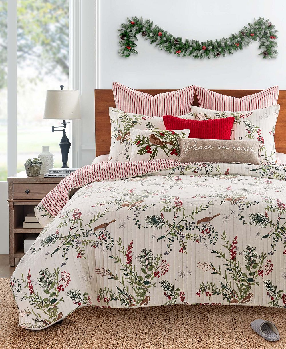 Levtex Home Winterberry Forest 3-Pc. Quilt Set, Full/Queen