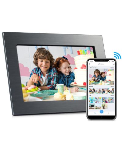 Цифровая фоторамка Eco4Life 10.1" Wi-Fi с функцией обмена фото/видео