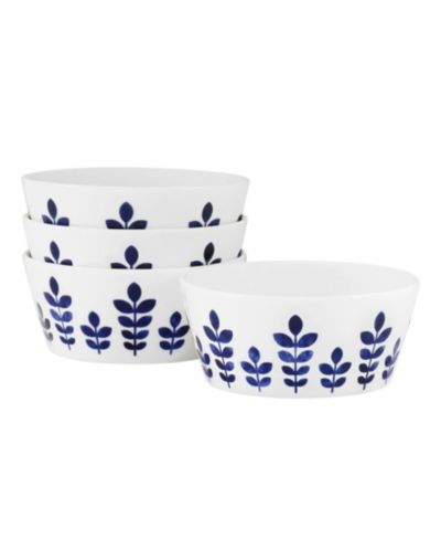 Noritake Sandefjord Set of 4 Fruit Bowls, 5.50", 15 oz.