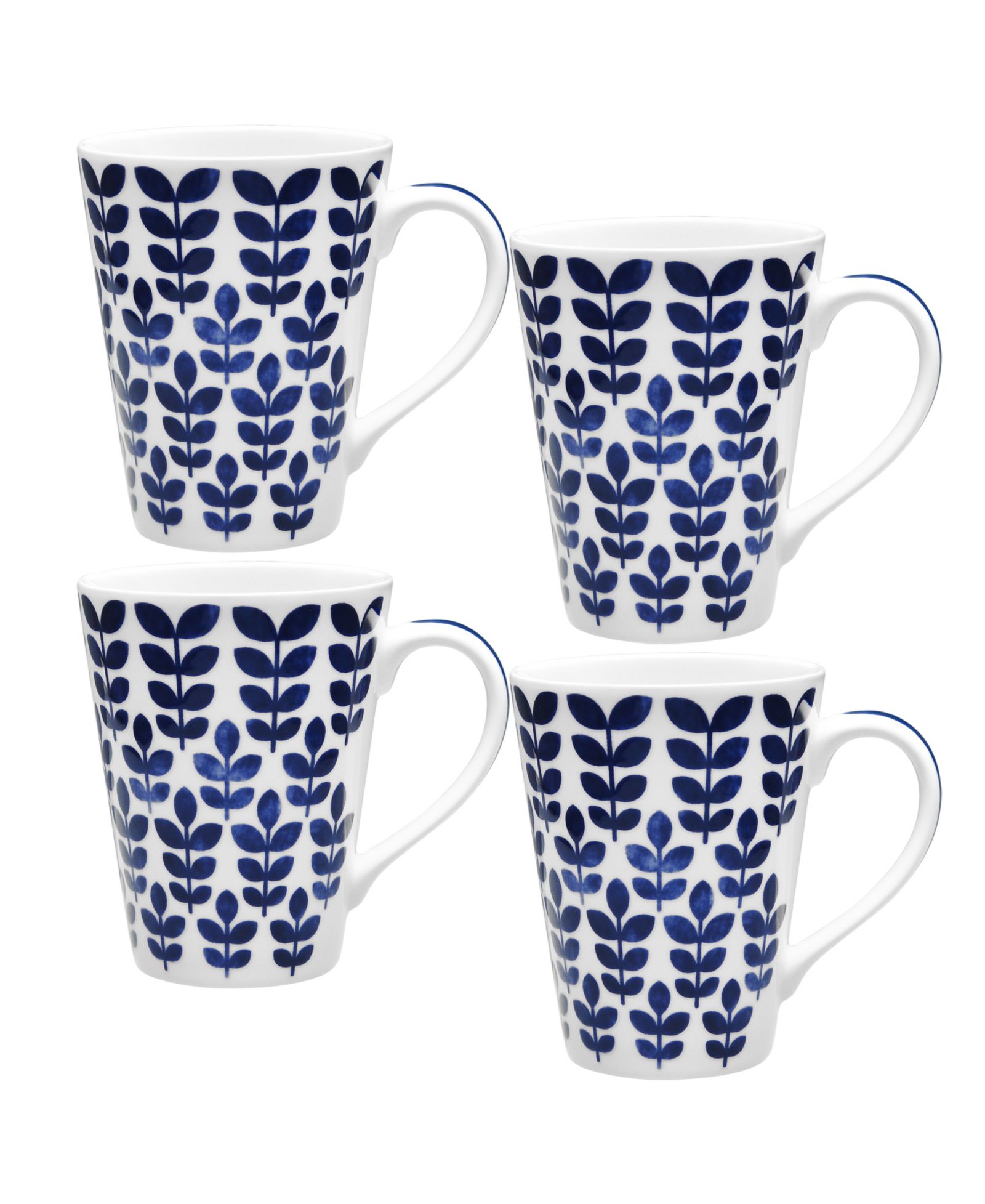 Noritake Sandefjord набор из 4 кружек, 12 oz.