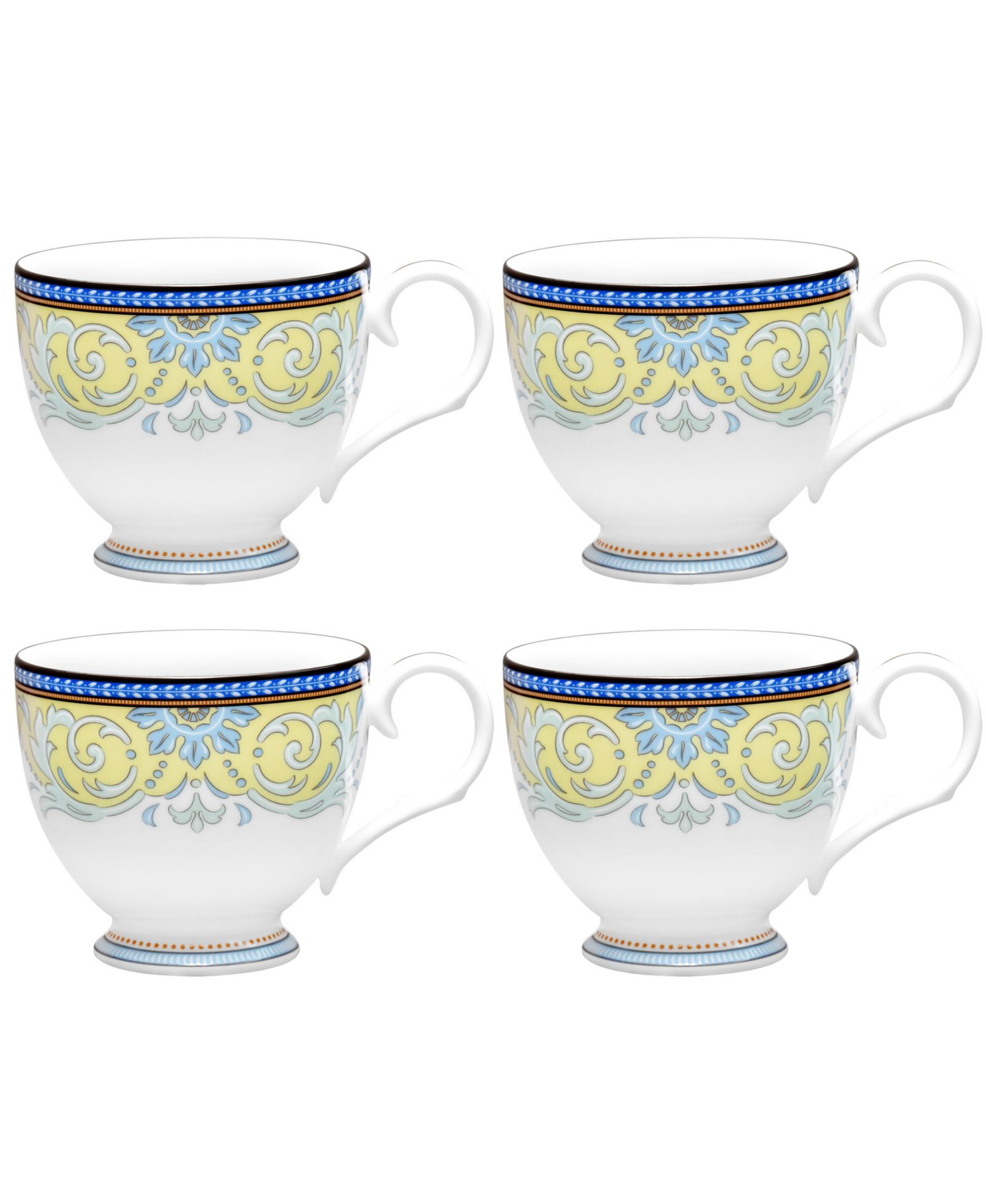 Набор чашек Noritake Menorca Palace, 4 шт., 7 oz.