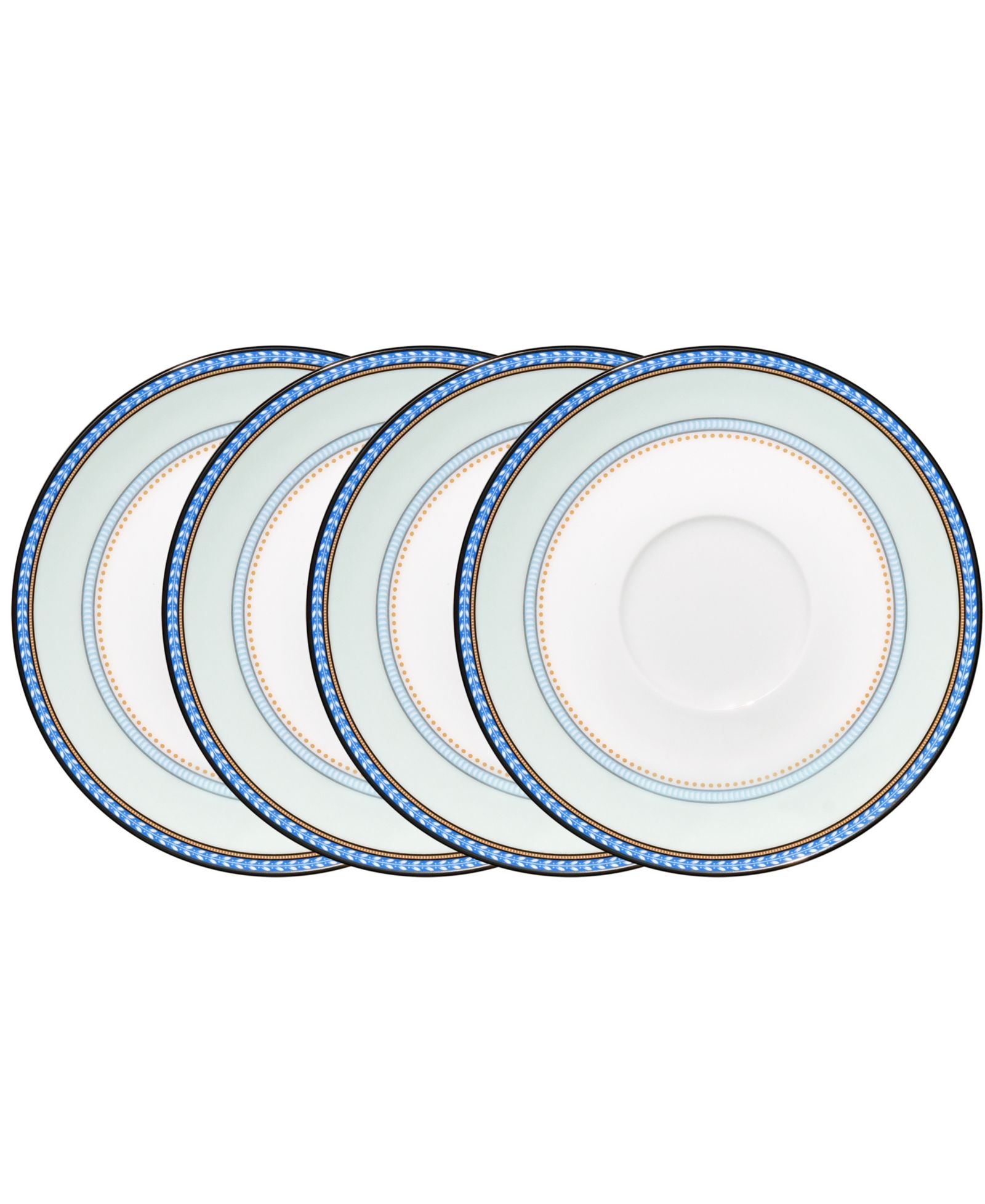 Noritake набор из 4 блюдец Menorca Palace, 6"