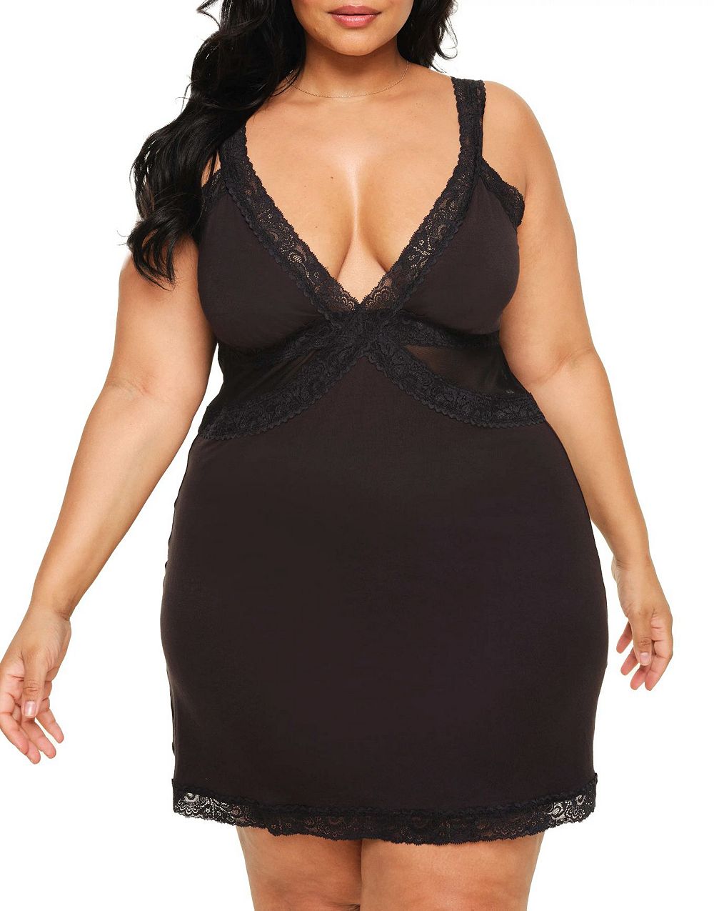 Adore Me Plus Size Primrosa Slip Dress