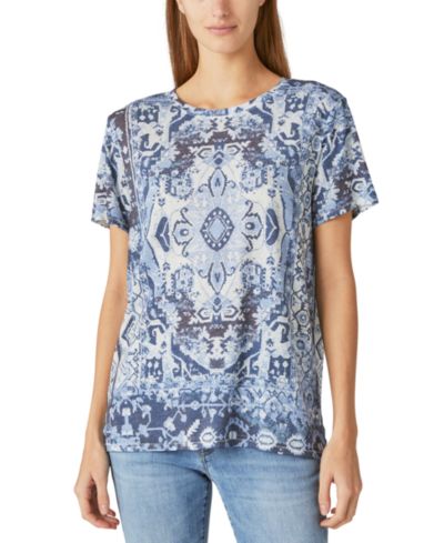 Lucky Brand Women's Printed Crewneck T-Shirt