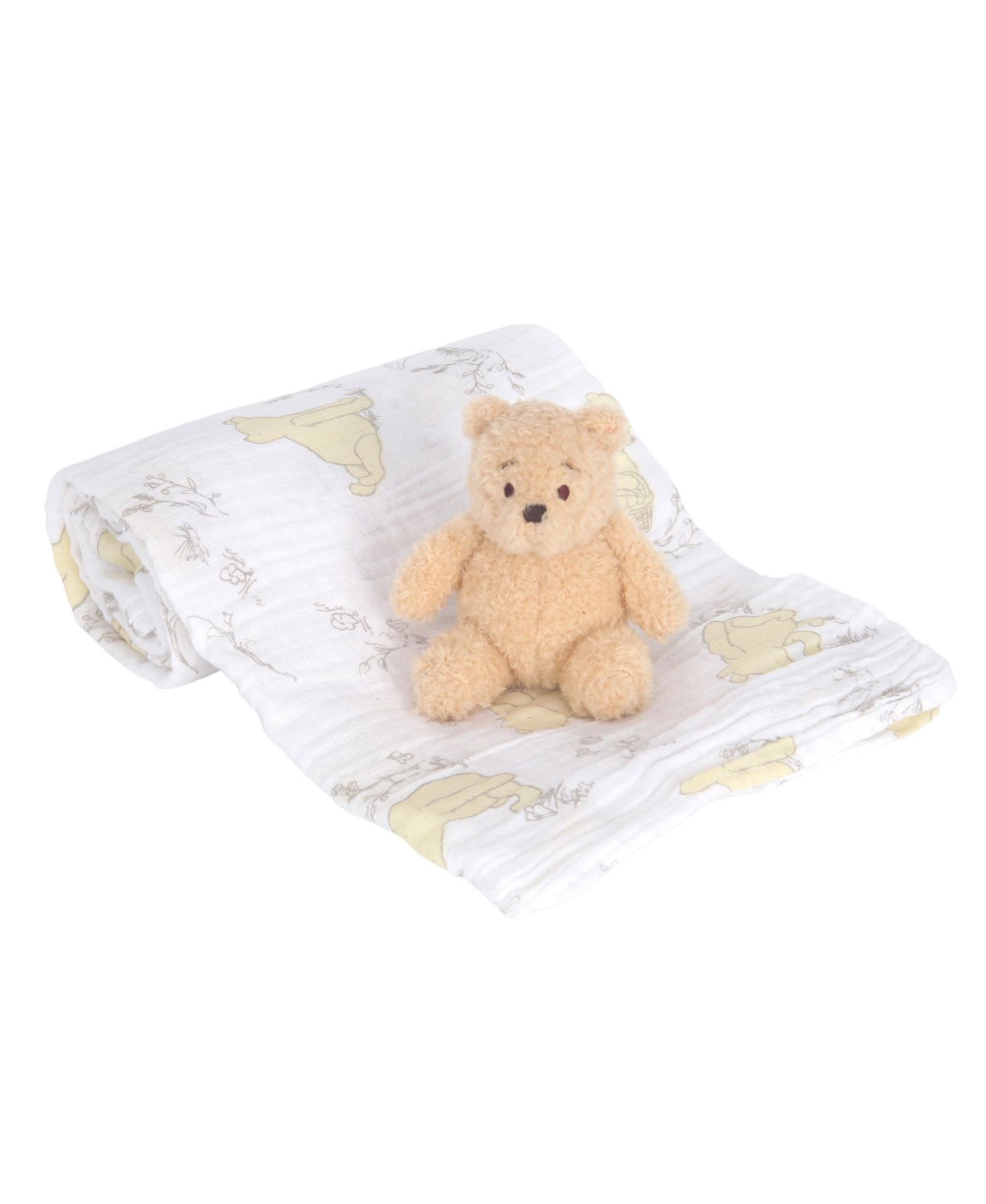 Lambs & Ivy Disney Winnie the Pooh комплект из спального одеяла и мягкой игрушки