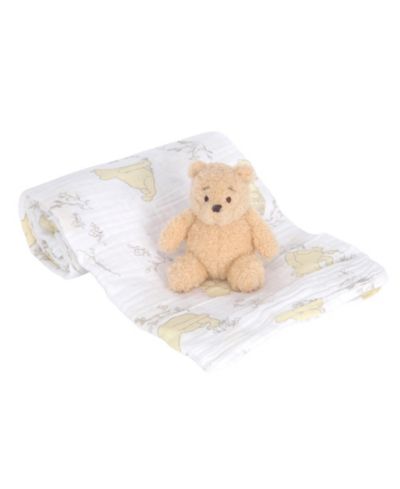 Lambs & Ivy Disney Winnie the Pooh комплект из спального одеяла и мягкой игрушки