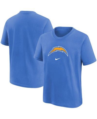Детская футболка Nike Powder Blue Los Angeles Chargers Logo