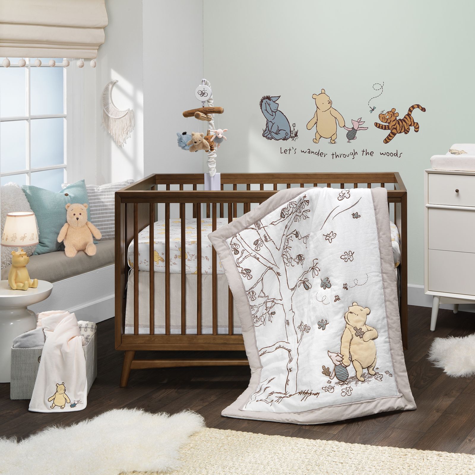 Lambs & Ivy Disney Baby Storytime Pooh набор постельного белья для детской кроватки 3 предмета