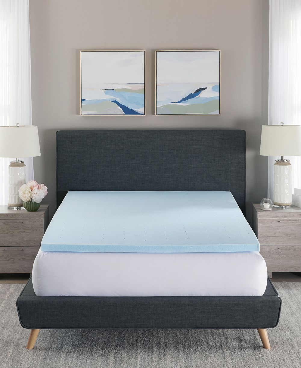 ProSleep наматрасник с гелем Memory Foam 2" Queen