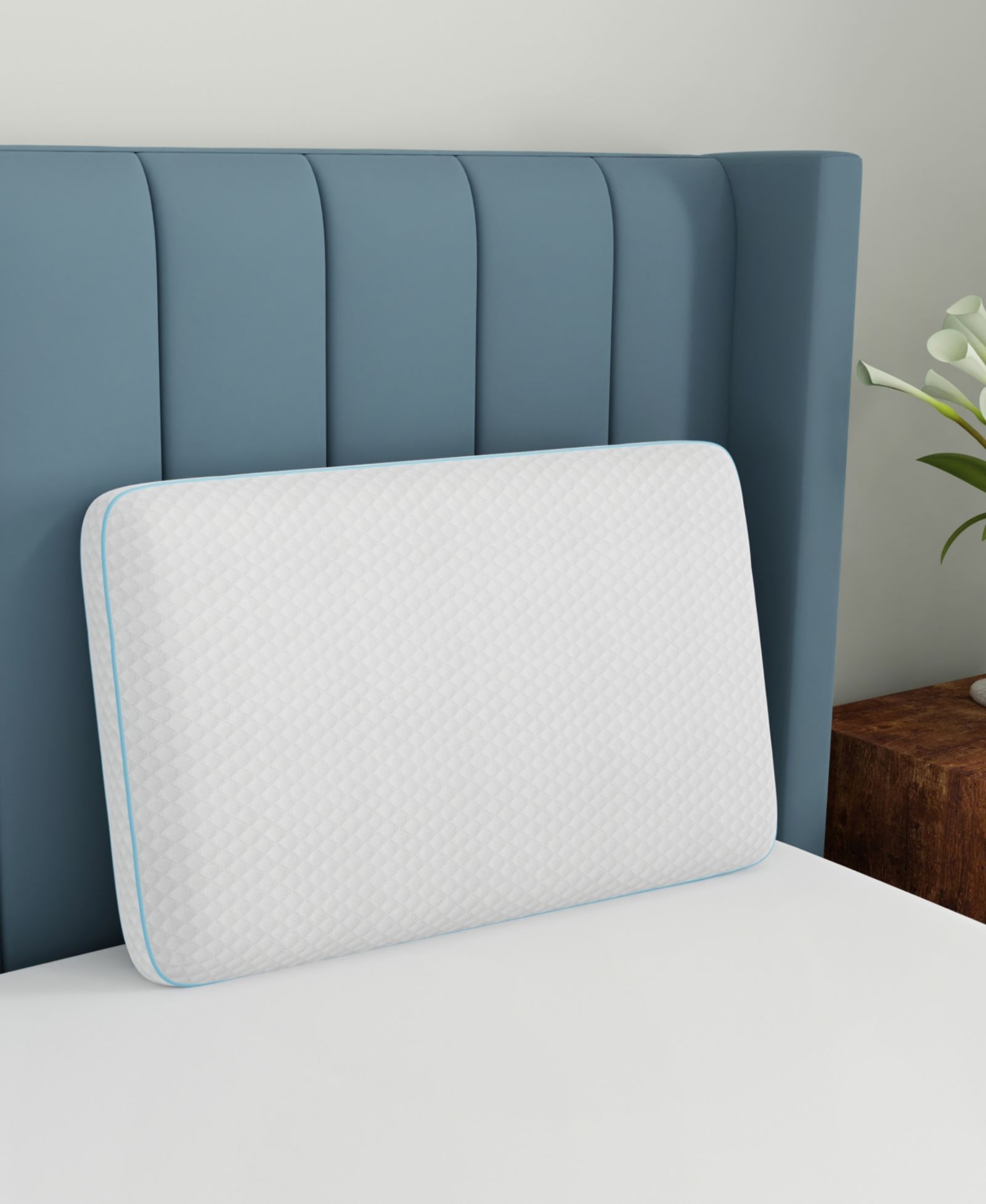 Подушка BodiPEDIC Aerofusion Gusseted Gel-Infused Memory Foam, Jumbo