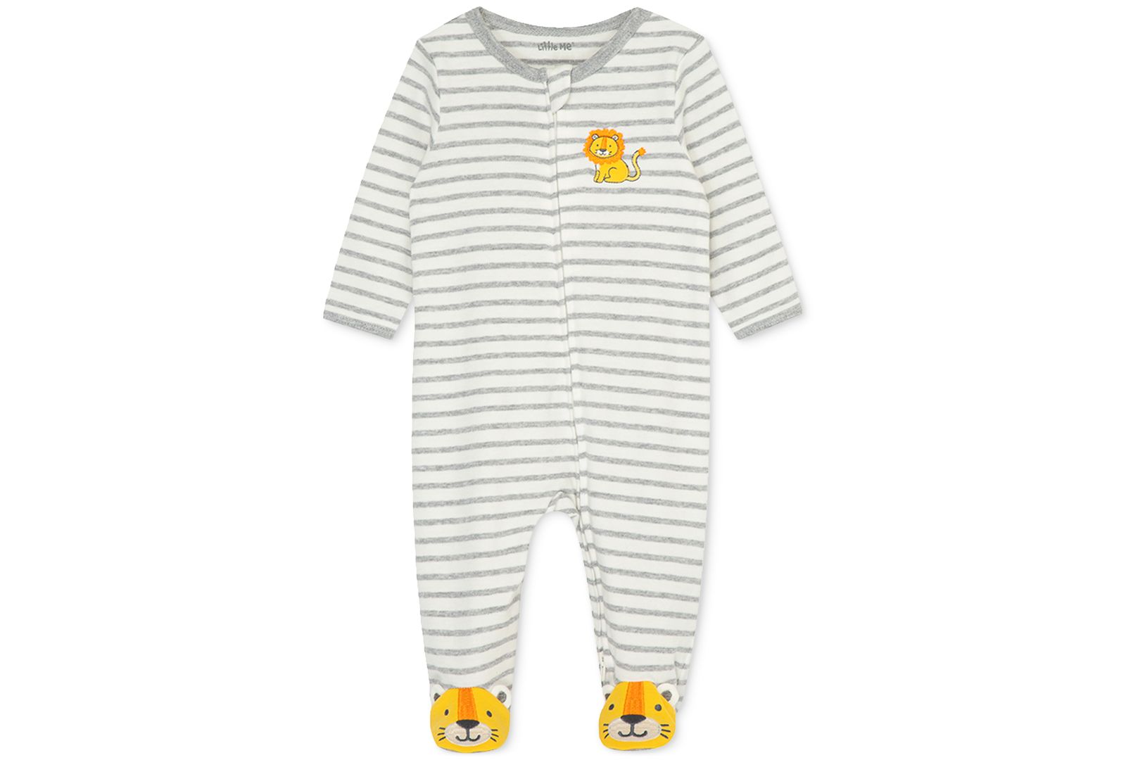 Детский комбинезон Little Me Baby Boys полосатый с длинными рукавами