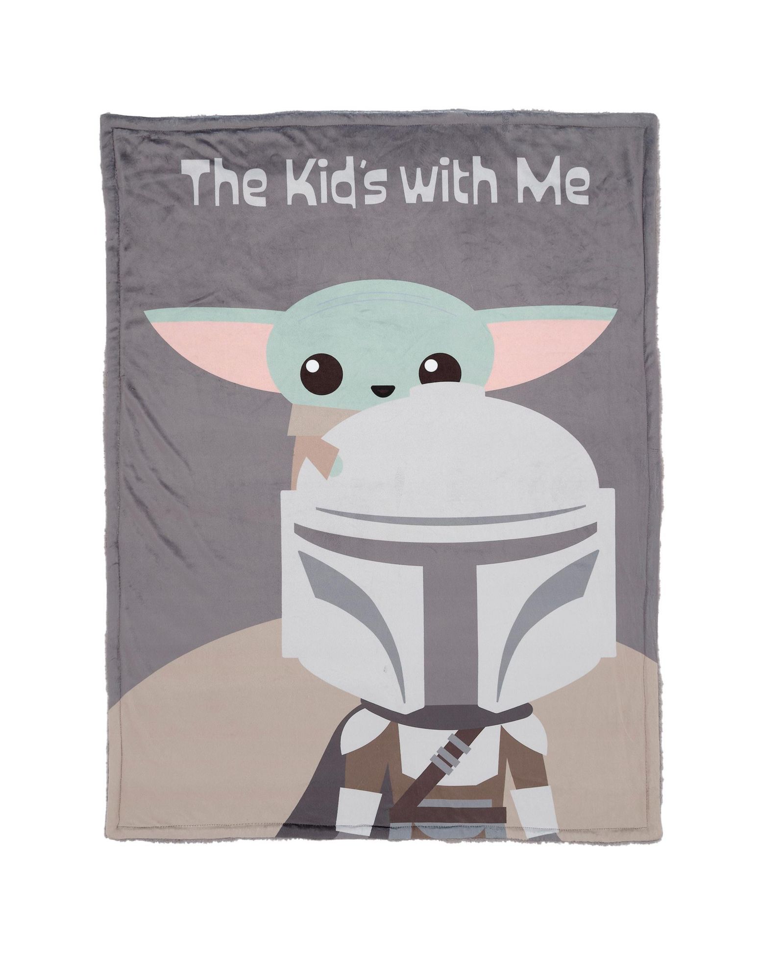 Lambs & Ivy Детское одеяло Star Wars Grogu/The Child/Baby Yoda