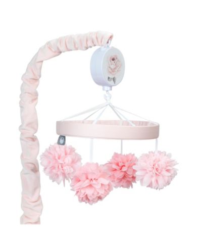 Lambs & Ivy Signature Botanical Baby Musical Crib Mobile