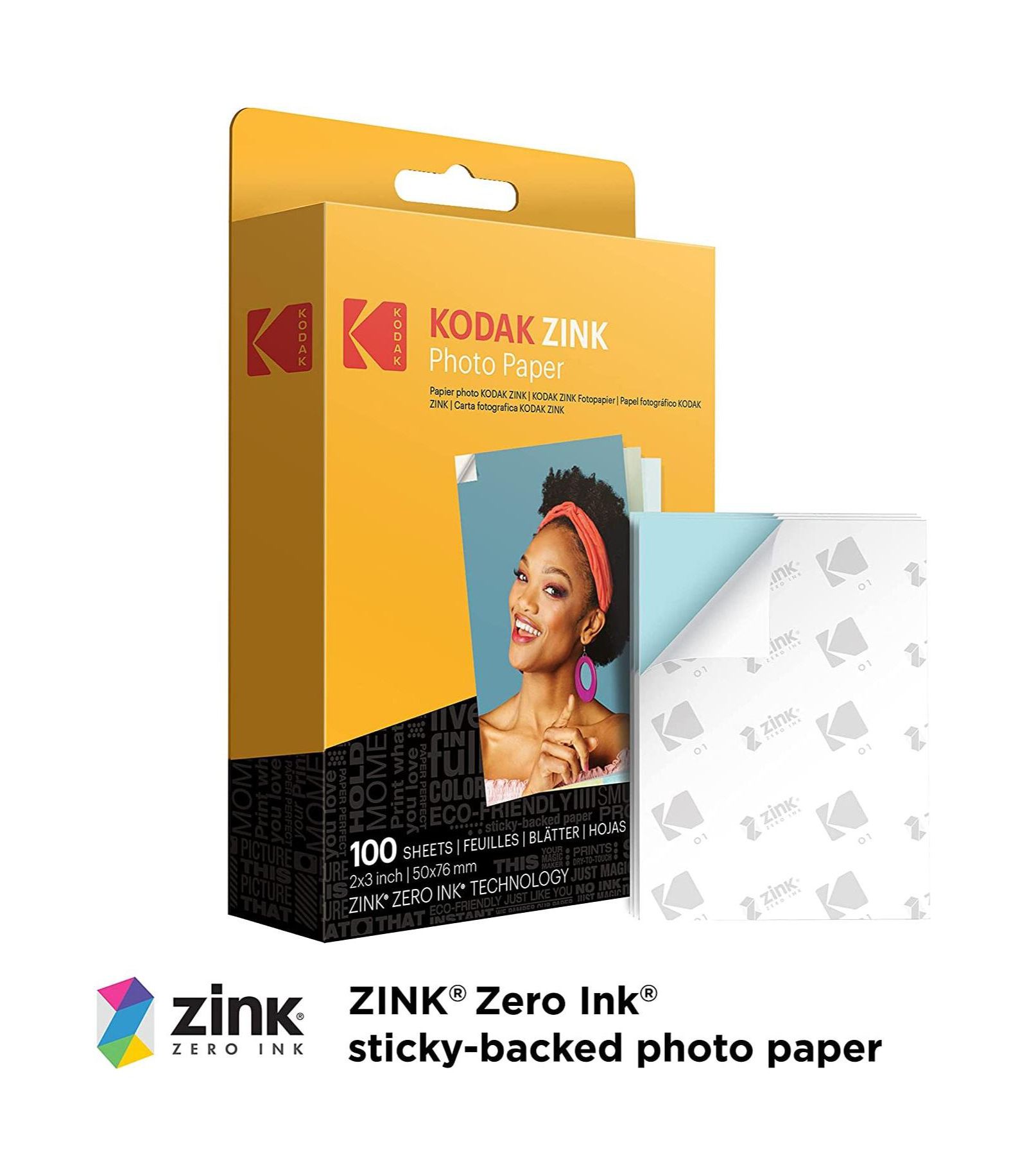 Фотобумага Kodak 2x3" Premium Zink - 100 листов