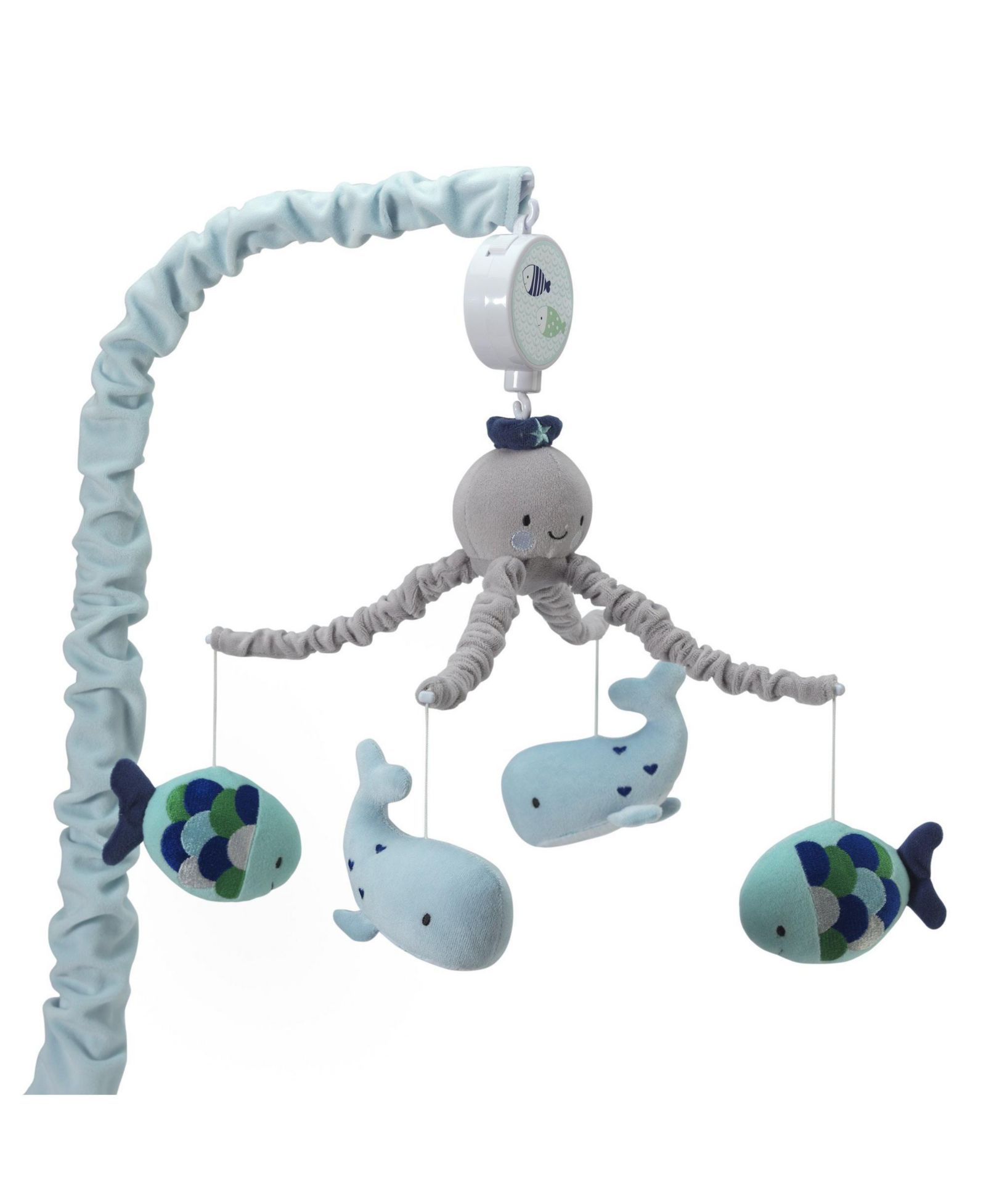 Lambs & Ivy Oceania Musical Ocean Crib Mobile