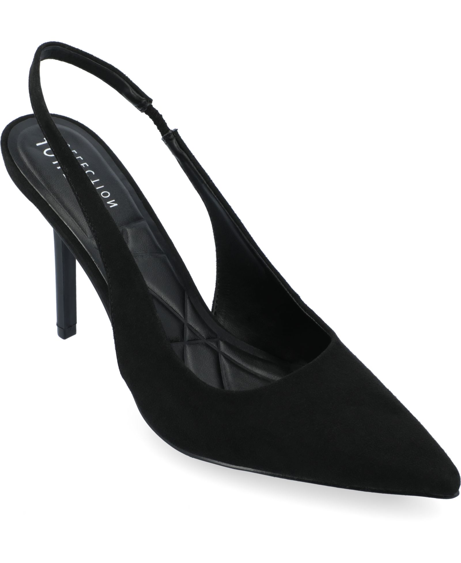 Journee Collection Women's Elenney Pointed Toe Slingback Pumps