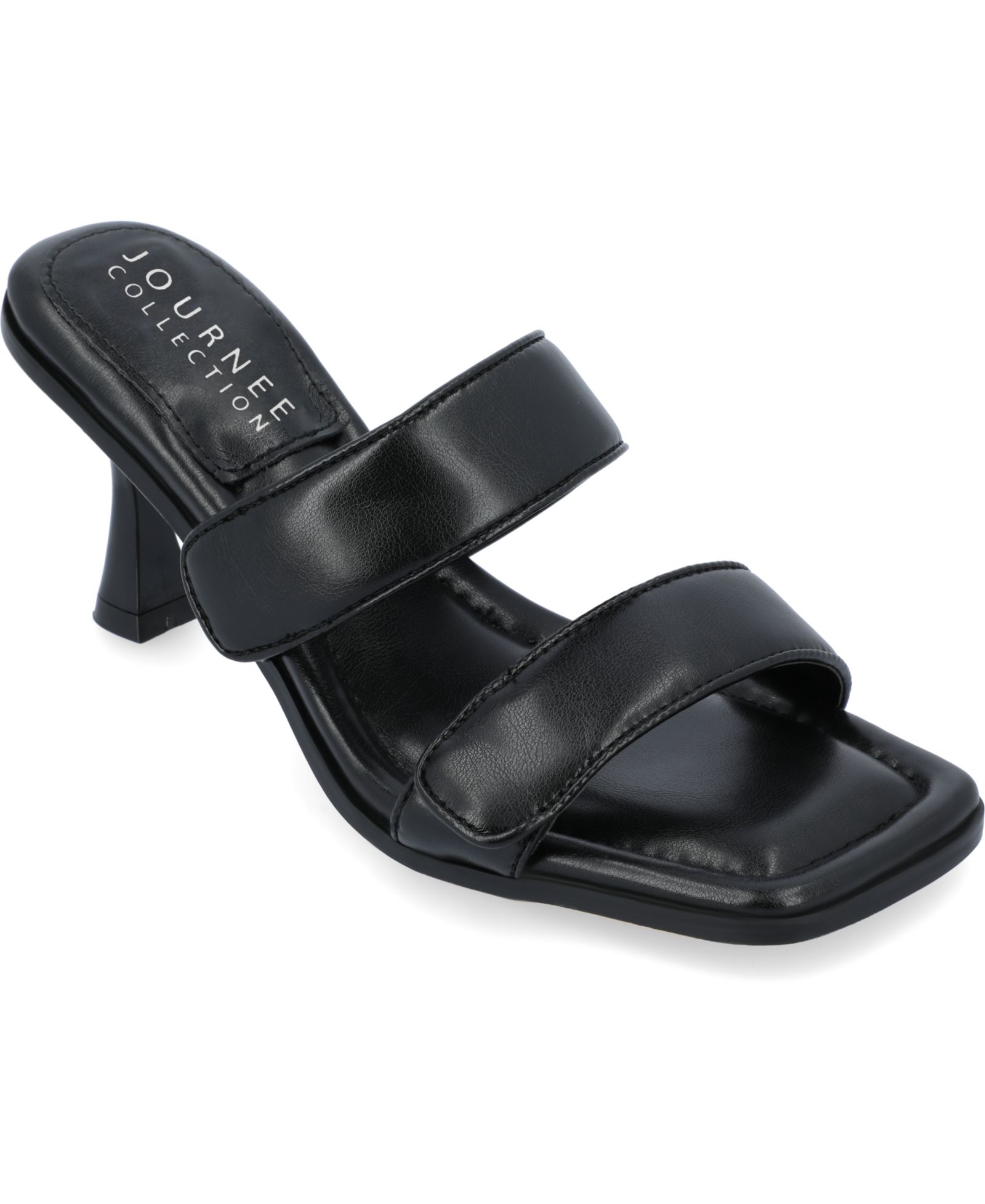 Journee Collection Women's Essey Double Band Dress Sandals