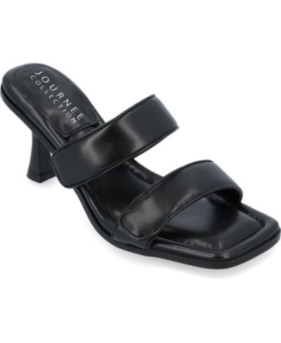 Journee Collection Women's Essey Double Band Dress Sandals
