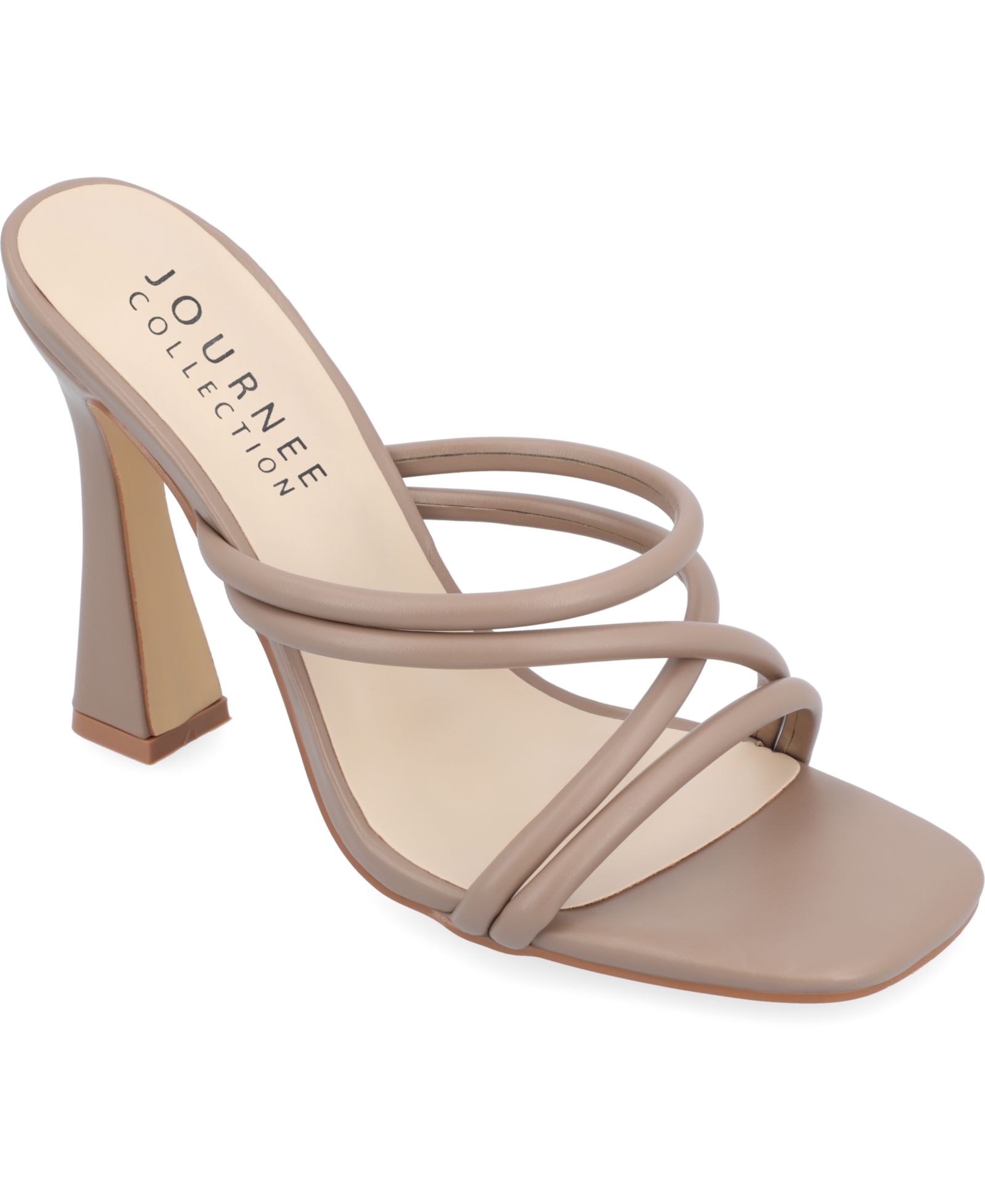 Journee Collection Женские босоножки Louisse Crisscross Slip-On