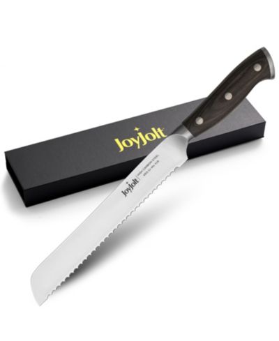 Нож для хлеба JoyJolt 8" High Carbon Steel Kitchen Knife