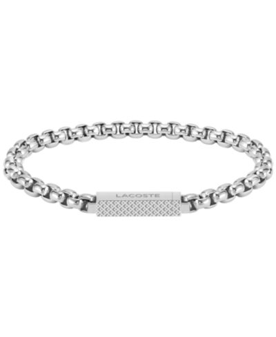 Мужской браслет Lacoste Box Chain из нержавеющей стали