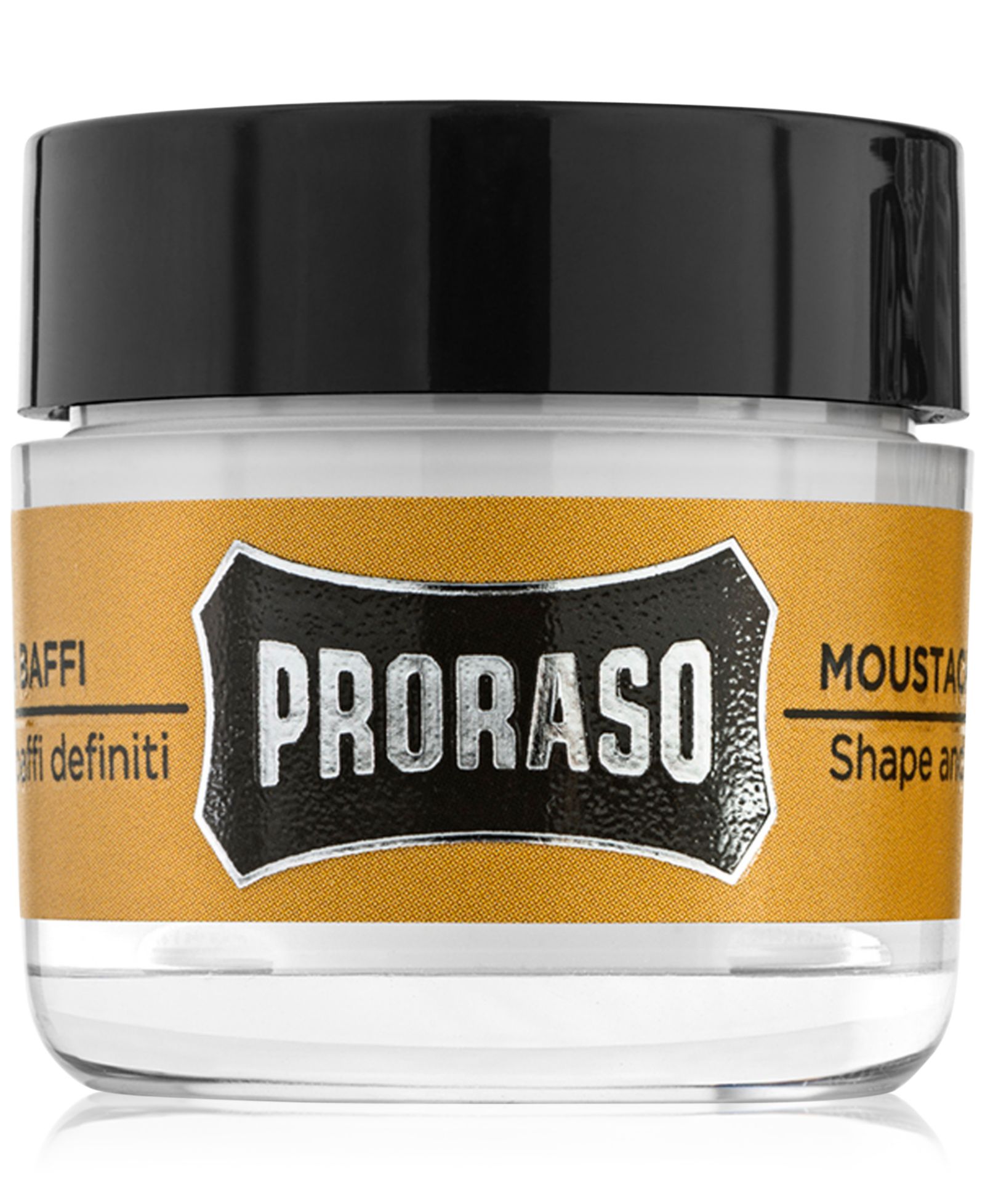 Воск для усов Proraso, аромат Wood & Spice, 0.5 oz.