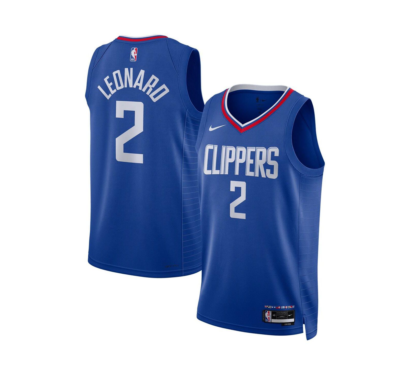 Nike Мужской и Женский джерси Nike Kawhi Leonard LA Clippers, Icon Edition