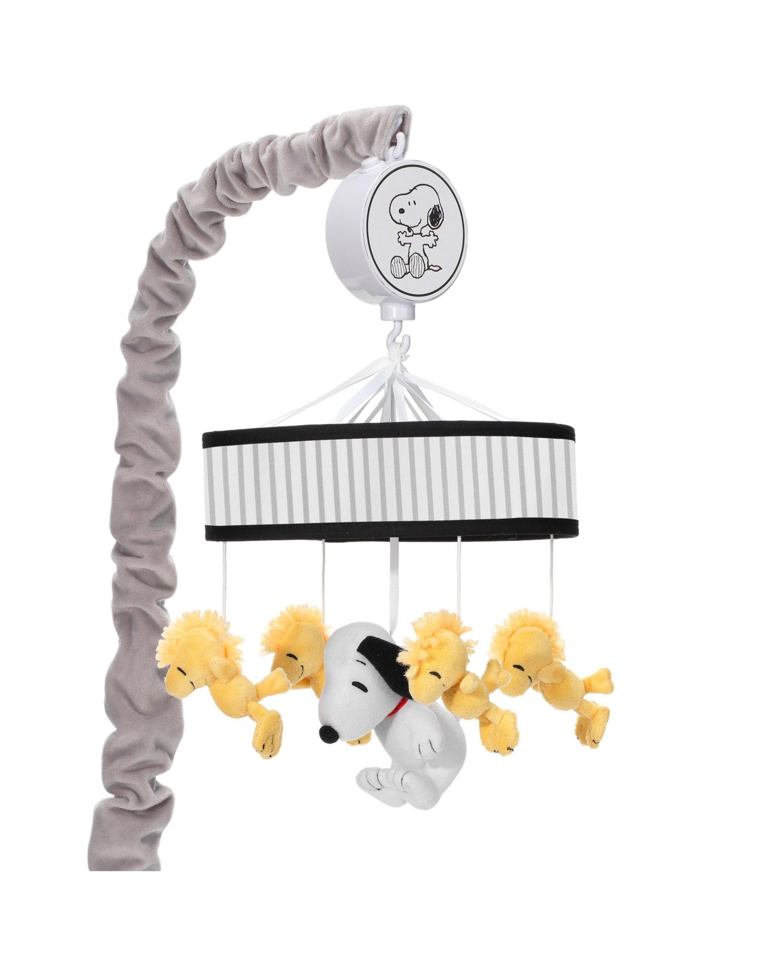 Музыкальная мобильная игрушка Lambs & Ivy Classic Snoopy & Woodstock для детской кроватки