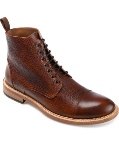 Мужские кожаные ботинки Taft Men's Rome Full-grain Leather Cap Toe