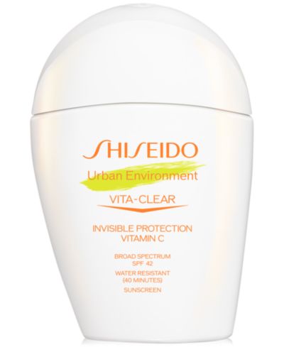 Shiseido Urban Environment Vita-Clear Солнцезащитный крем SPF 42, 1 oz.