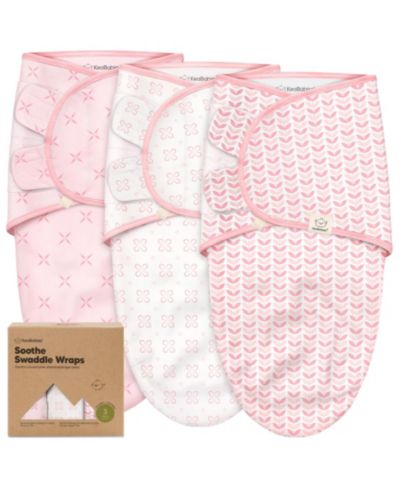 KeaBabies 3 шт. Органические пеленки для новорожденных, спальные мешки