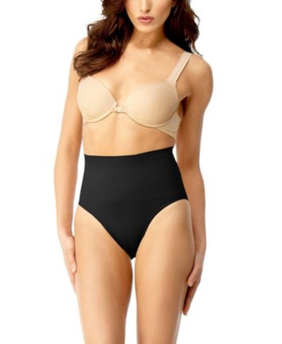 Женские корректирующие трусы MeMoi Plus Size High-Waisted Seamless Shaper Brief