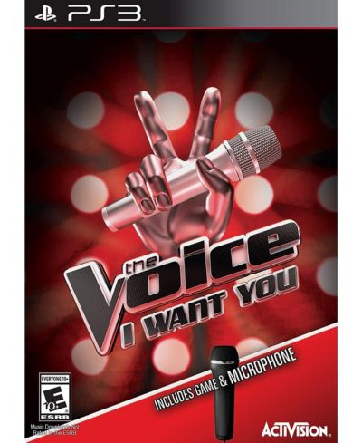 The Voice with Microphone PlayStation 3