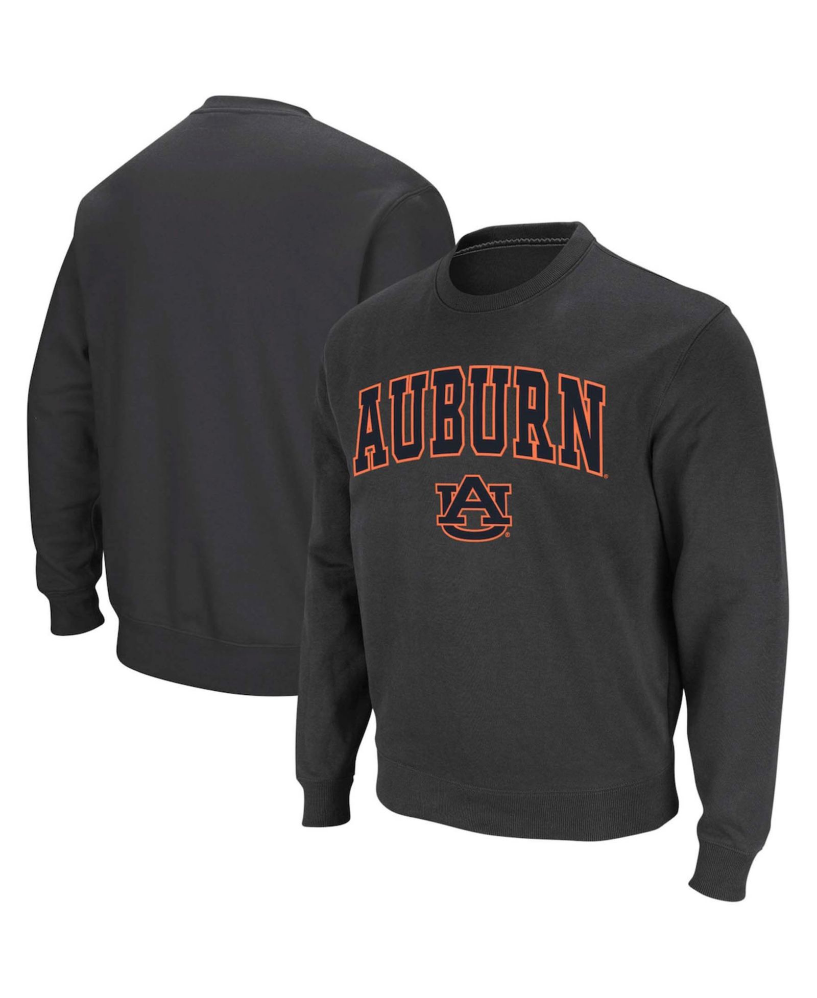 Свитшот Colosseum Men's Auburn Tigers Arch and Logo Crew Neck